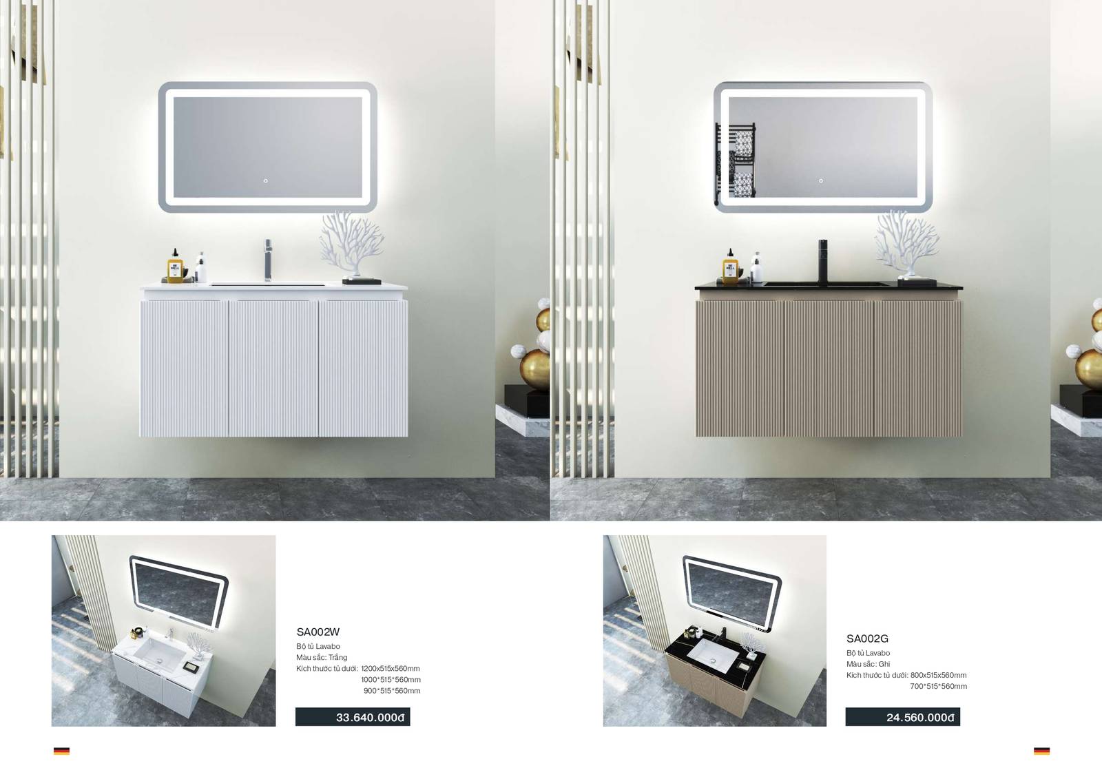 Thiết bị vệ sinh MUHLER Catalogue và Bảng giá mới nhất /Page 101